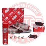 201002861P - ZESTAW TARCZ I KLOCKÓW HAMULCOWYCH TYŁ HYUNDAI SANTA FÉ I, TRAJET, HIGHWAY VAN, TUCSON, KIA SPORTAGE