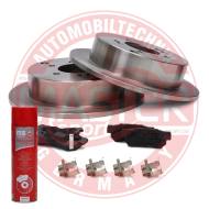 201002861P - ZESTAW TARCZ I KLOCKÓW HAMULCOWYCH TYŁ HYUNDAI SANTA FÉ I, TRAJET, HIGHWAY VAN, TUCSON, KIA SPORTAGE