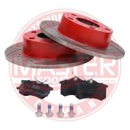 201022580 - ZESTAW TARCZ I KLOCKÓW HAMULCOWYCH SPORT-EXTREME TYŁAUDIA6 1.8-3.0 02.97-01.05 [T185]