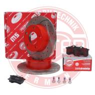 201022580 - ZESTAW TARCZ I KLOCKÓW HAMULCOWYCH SPORT-EXTREME TYŁAUDIA6 1.8-3.0 02.97-01.05 [T185]