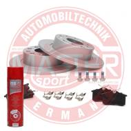 201052770P - ZESTAW TARCZ POKRYTYCH I KLOCKÓW HAMULCOWYCH TYŁ AUDI,SEAT, SKODA, VW 201052770