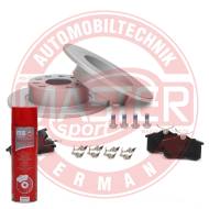 201052770P - ZESTAW TARCZ POKRYTYCH I KLOCKÓW HAMULCOWYCH TYŁ AUDI,SEAT, SKODA, VW 201052770