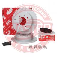 201103170 - ZESTAW TARCZ I KLOCKÓW HAMULCOWYCH TYŁ HYUNDAIMATRIX, SONATA IV