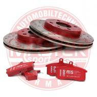 201321350 - ZESTAW TARCZ I KLOCKÓW HAMULCOWYCH SPORT-EXTREME PRZÓD LADA 110, 111,112