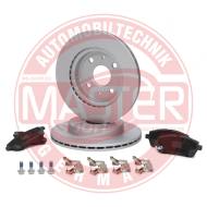 201701070 - ZESTAW TARCZ I KLOCKÓW HAMULCOWYCH PRZÓD