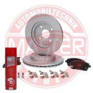 201701070P - ZESTAW TARCZ I KLOCKÓW HAMULCOWYCH PRZÓD 201701070