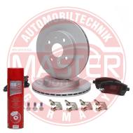 201701070P - ZESTAW TARCZ I KLOCKÓW HAMULCOWYCH PRZÓD 201701070