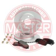 201801510 - ZESTAW TARCZ I KLOCKÓW HAMULCOWYCH PRZÓD