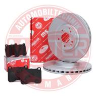 202801880 - ZESTAW TARCZ I KLOCKÓW HAMULCOWYCH PRZÓD