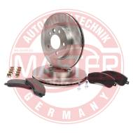 202802510 - ZESTAW TARCZ I KLOCKÓW HAMULCOWYCH PRZÓD