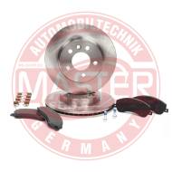 202802510 - ZESTAW TARCZ I KLOCKÓW HAMULCOWYCH PRZÓD