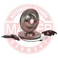 202901020 - ZESTAW TARCZ I KLOCKÓW HAMULCOWYCH PRZÓD AUDI