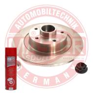 2401106201B-PCS-MSP - TARCZA HAMULCOWA "MS" z łożyskiem tył RENAULT Grand Scenic III 2.0 dCi 2401106201B-PCS-MS