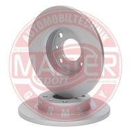 24011101191PR-SET-MS - TARCZA HAMULCOWA "MS" 2 SZT POKRYTA TYŁ L/P ABARTH 500 / 595 / 695, 500C / 595C / 695C, ALFA ROMEO 1