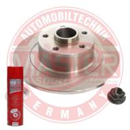 2401110181B-PCS-MSP - TARCZA HAMULCOWA "MS" z łożyskiem tył 30 mm RENAULT LAGUNA, LAGUNA III, LATITUDE 1.5D-3.5 10.07- [T6