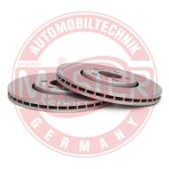 24012501131PR-SET-MS - TARCZA HAMULCOWA "MS" 2SZT POKRYTA PRZÓD L/P AUDI A1, A3, SEAT CORDOBA, IBIZA III, IBIZA IV, IBIZA I