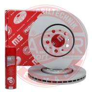 24012501131PR-SET-MSP - TARCZA HAMULCOWA "MS" 2SZT POKRYTA PRZÓD L/P AUDI A1, A3, SEAT CORDOBA, IBIZA III, IBIZA IV, IBIZA I