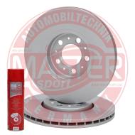 24012501131PR-SET-MSP - TARCZA HAMULCOWA "MS" 2SZT POKRYTA PRZÓD L/P AUDI A1, A3, SEAT CORDOBA, IBIZA III, IBIZA IV, IBIZA I