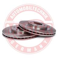 24012601701-SET-MS - TARCZA HAMULCOWA "MS" 2 SZT PRZÓD L/P CHRYSLER SEBRING, CITROEN C4 AIRCROSS, JEEP COMPASS, PATRIOT,