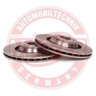 24013001761-SET-MS - TARCZA HAMULCOWA "MS" 2 SZT PRZÓD L/P AUDI A6, A6 ALLROAD 2.0-4.2 05.04-08.11