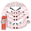 36790-SET-MSP - WAHACZE W KPL. PRZÓD AUDI A4 "MS" 36790-SET-MS