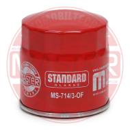 714/3-OF-PCS-MS - FILTR OLEJU "MS" ALFA ROMEO 147, 155, 156, 164, 166, GT, GTV, SPIDER, FIAT 127, 147, CAMPAGNOLA, DUN